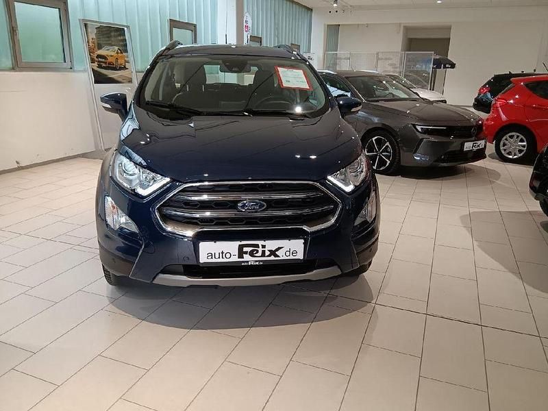 Blau Gebraucht 2022 Ford Ecosport Titanium SUV | 16.790 € (Guter Preis) - Bild 1/2