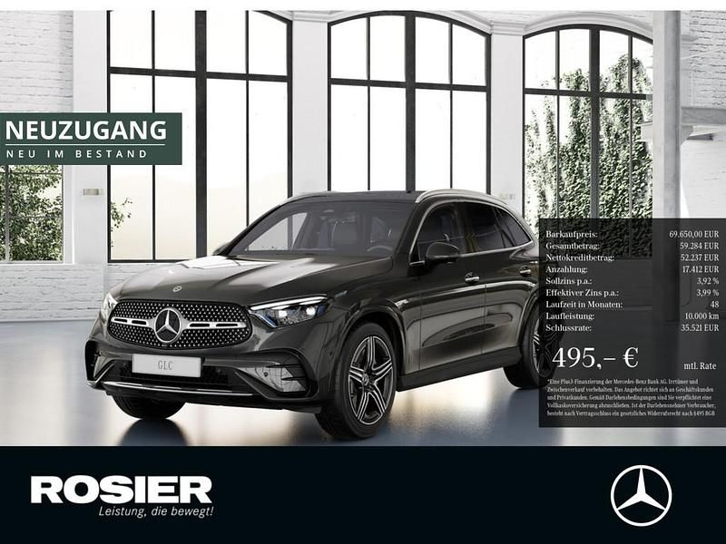 Gebraucht Mercedes GLC220 Advanced Plus 197 PS (144 kW) 2026 Grau / graphitgrau SUV