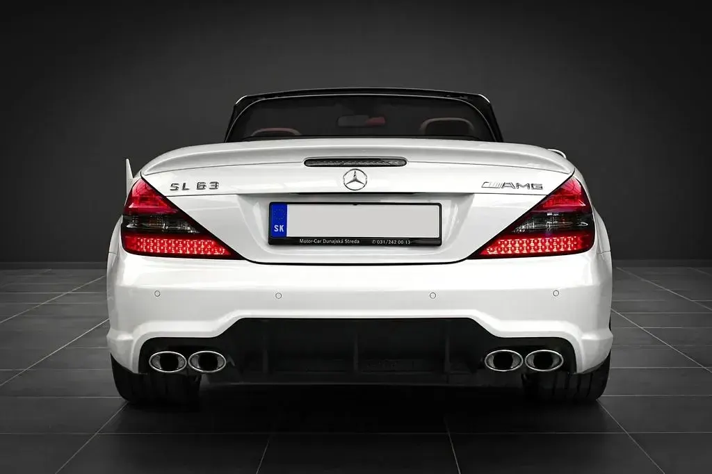 Gebraucht Mercedes SL63 AMG AMG 525 PS (386 kW) 2008 Weiß Cabrio