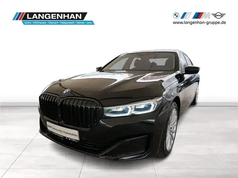 Brugt BMW 740 Efficient Dynamics 2020 Sort Sedan
