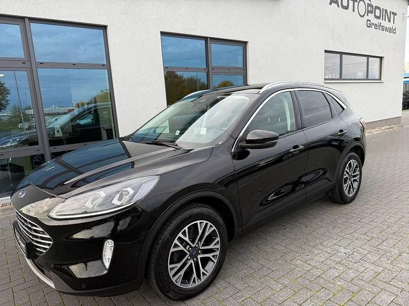 Schwarz Gebraucht 2021 Ford Kuga Titanium X SUV | 18.990 € (Etwas zu teuer) - Bild 1/4