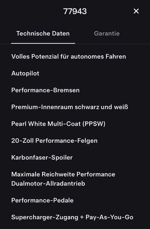 Gebraucht Tesla Model 3 Performance 359 kW (489 PS) 2019 Weiß Limousine