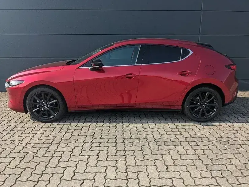 Neu Mazda 3 Homura-Line 186 PS (136 kW) 2026 Soul red crystal metallic Limousine