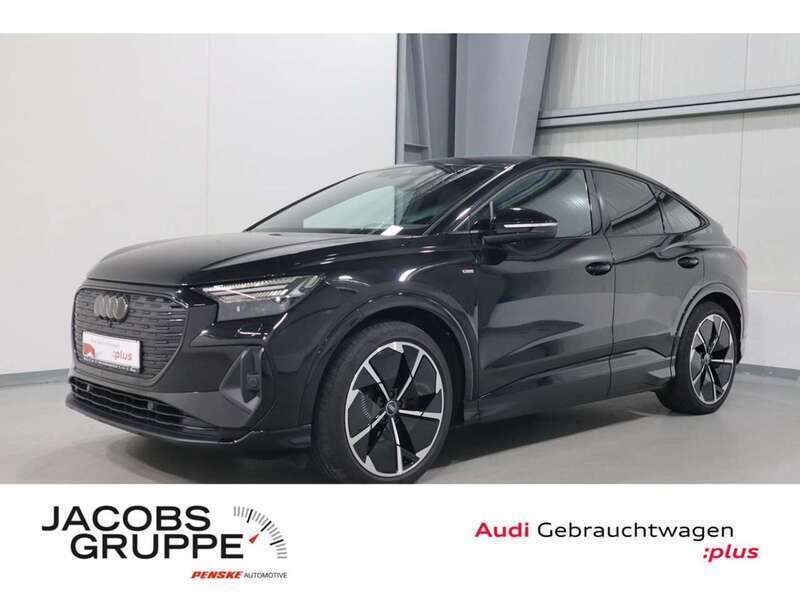 Mythosschwarz Gebraucht 2022 Audi Q4 e-tron SUV | 37.580 € (Etwas zu teuer) - Bild 1/4
