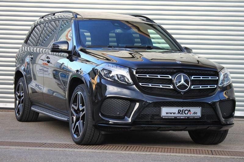 Schwarz Gebraucht 2018 Mercedes GLS400 AMG SUV | 54.950 € (Teuer) - Bild 1/4