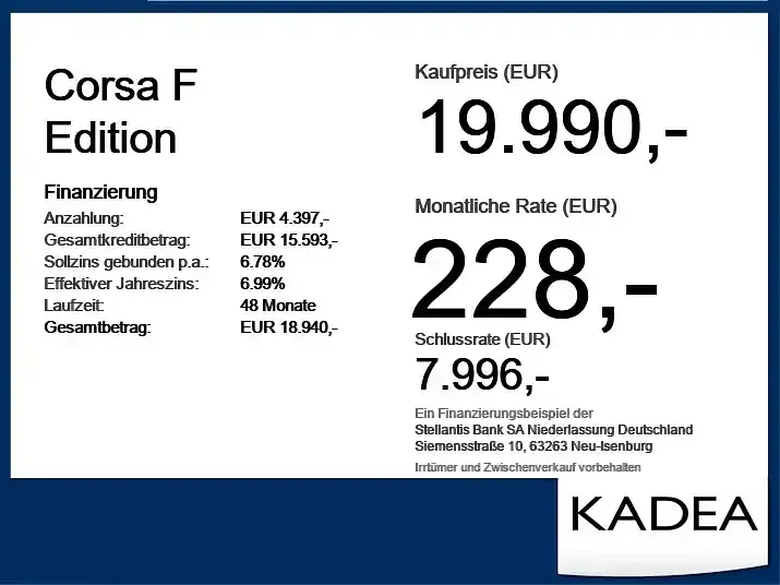 Gebraucht Opel Corsa-e Edition 100 kW (136 PS) 2023 Weiss Kleinwagen