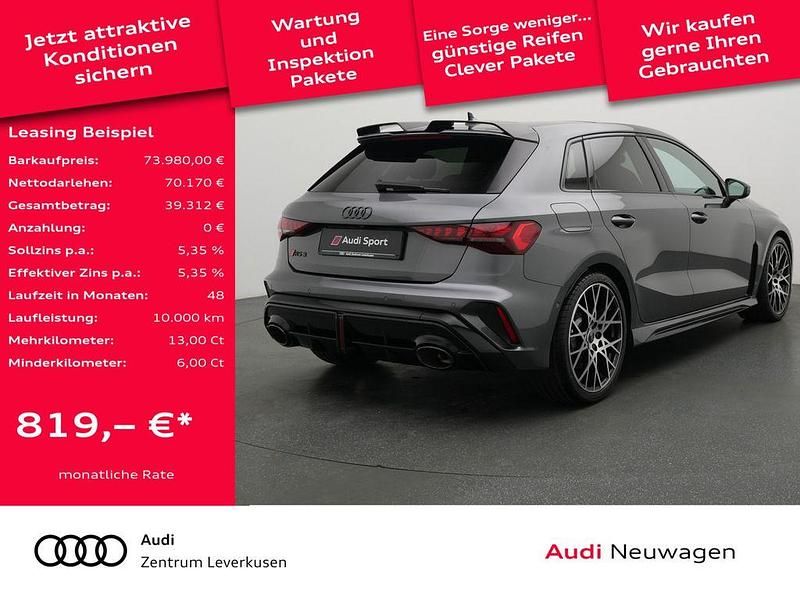 Neu Audi RS3 Comfort 400 PS (294 kW) 2025 Mythosschwarz Limousine