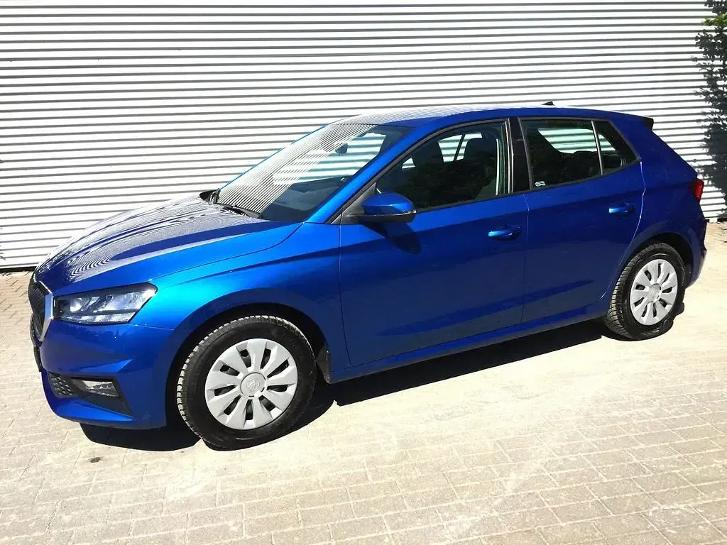 Gebraucht Skoda Fabia Selection 80 PS (58 kW) 2024 Blau Kleinwagen