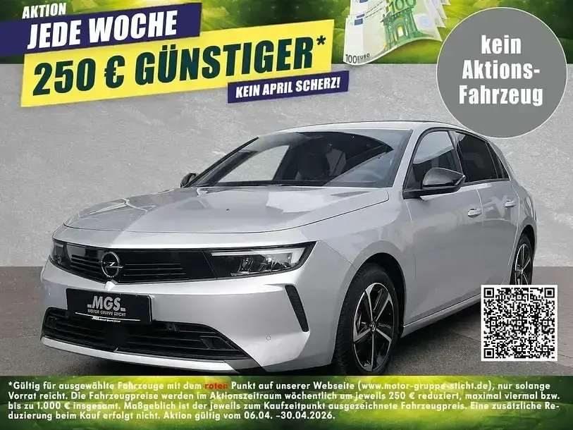 Gebraucht Opel Astra Edition 131 PS (96 kW) 2025 Limousine
