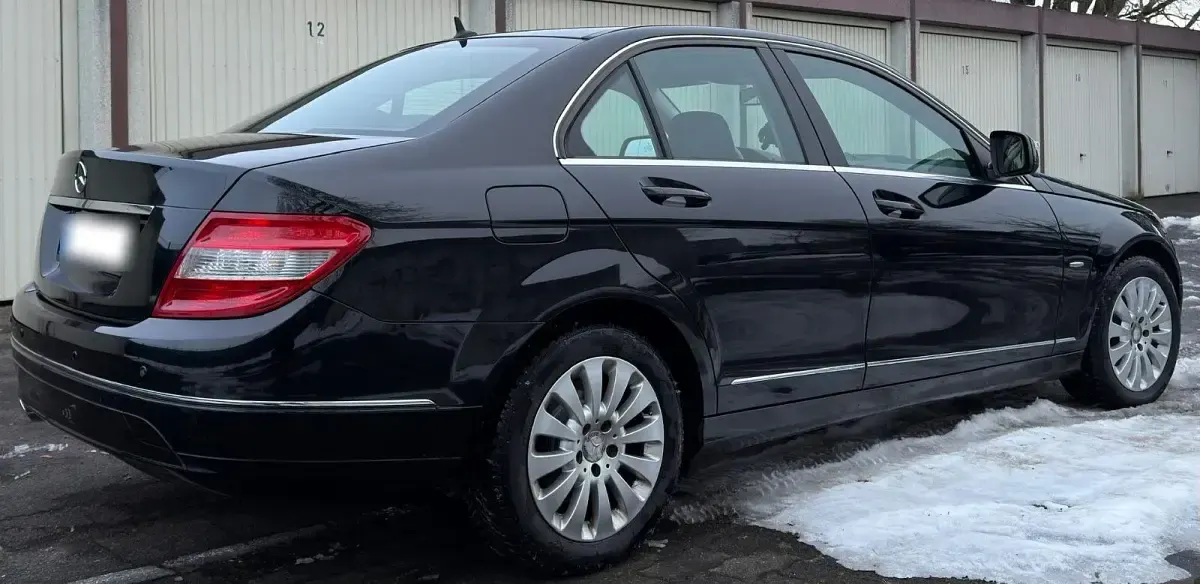 Gebraucht Mercedes C200 Elegance 184 PS (135 kW) 2007 Schwarz Limousine