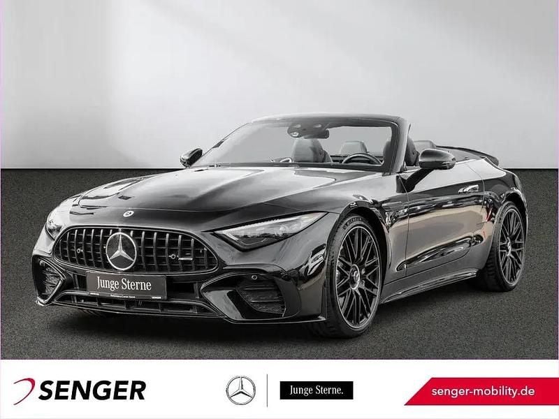Lack obsidianschwarz Gebraucht 2023 Mercedes SL43 AMG AMG Cabrio | 91.985 € (Fairer Preis) - Bild 1/1