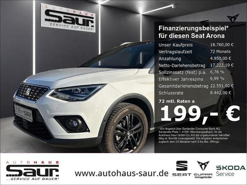 Weiß Gebraucht 2021 Seat Arona XCELLENCE SUV | 18.760 € (Fairer Preis) - Bild 1/4
