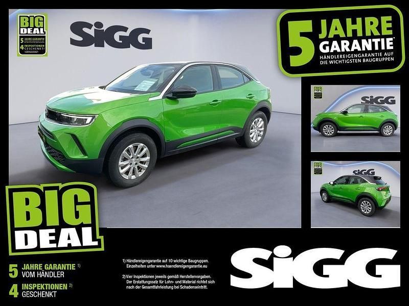 Matcha green/ikone gruen Gebraucht 2022 Opel Mokka-e Edition SUV | 16.580 € (Superpreis) - Bild 1/4