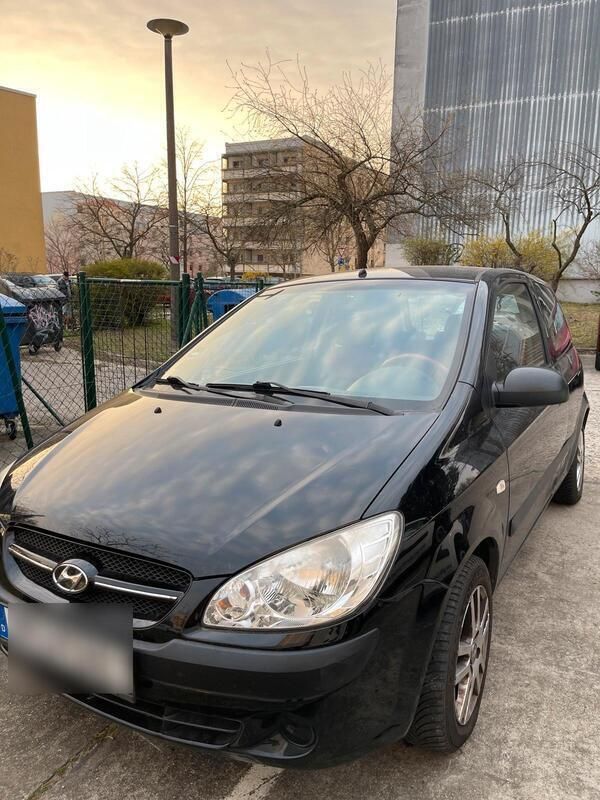 Schwarz Gebraucht 2007 Hyundai Getz Kleinwagen | 1.900 € - Bild 1/4