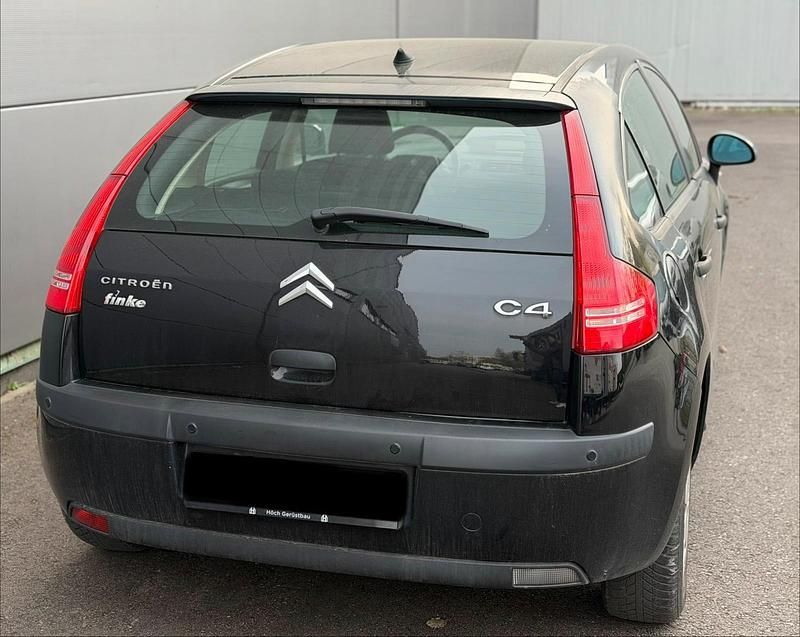 Gebraucht Citroën C4 88 PS (64 kW) 2009 Schwarz Limousine