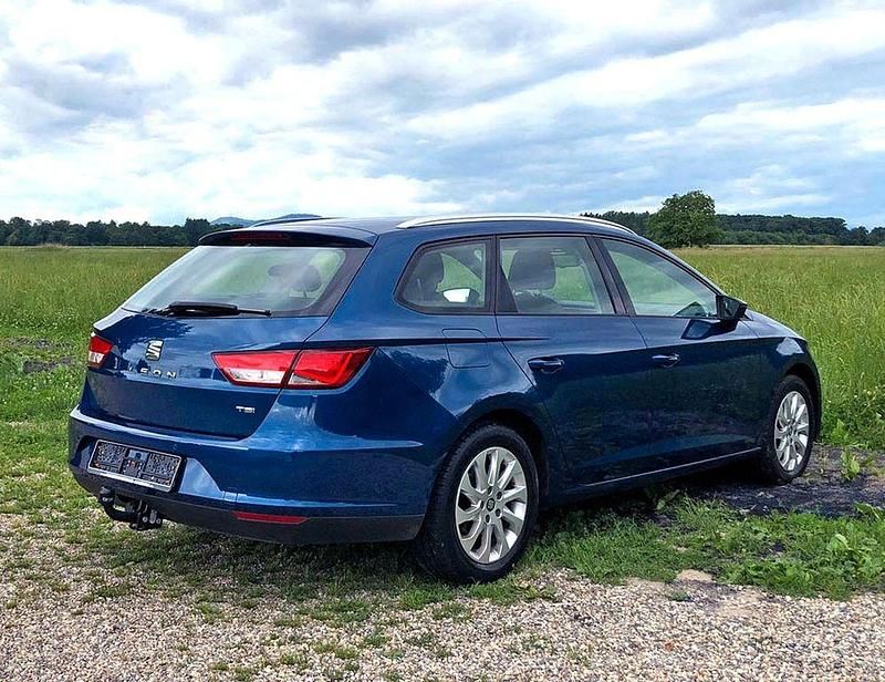 Gebraucht Seat Leon ST Style 125 PS (91 kW) 2014 Blau Kombi