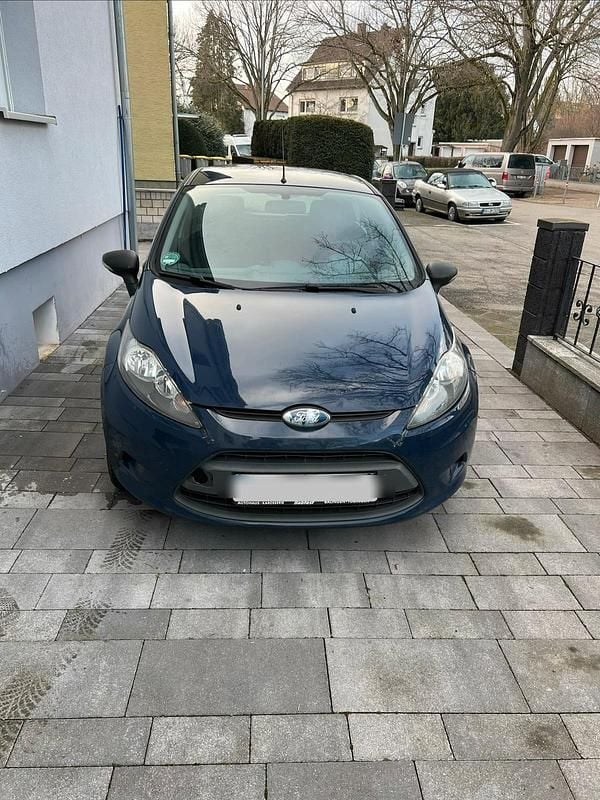 Gebraucht Ford Fiesta 61 PS (44 kW) 2009 Blau Kleinwagen