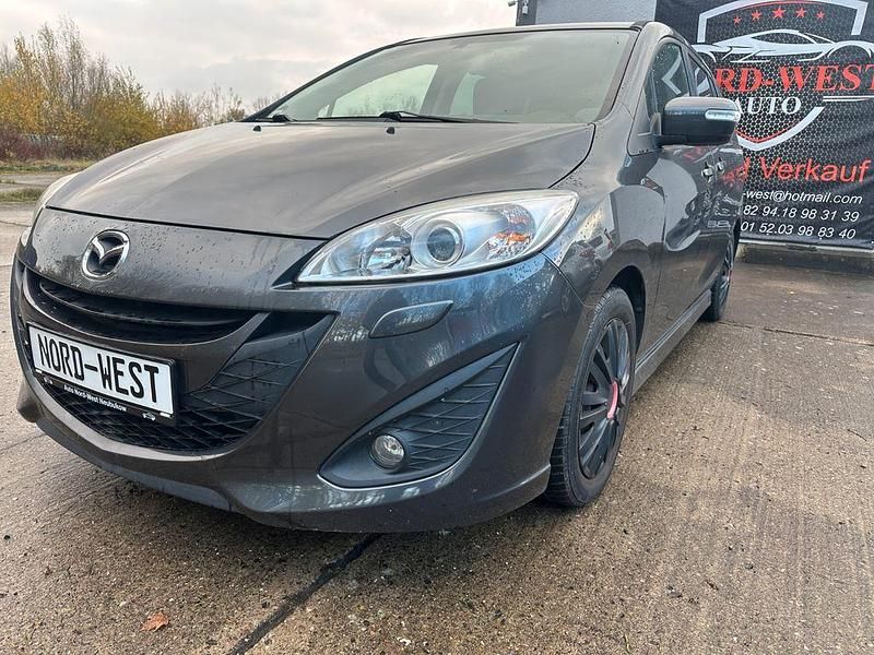 Grau Gebraucht 2013 Mazda 5 Sports-Line Van / Kleinbus | 9.990 € (Etwas zu teuer) - Bild 1/4