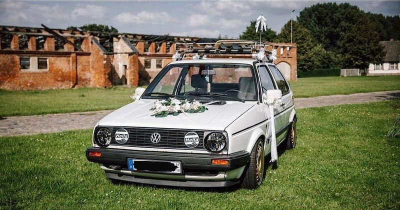 Weiß Gebraucht 1990 VW Golf II Kleinwagen | 4.400 € - Bild 1/2