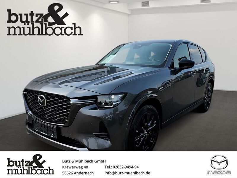 Machine gray Gebraucht 2024 Mazda CX-60 Homura-Line SUV | 44.990 € (Guter Preis) - Bild 1/3