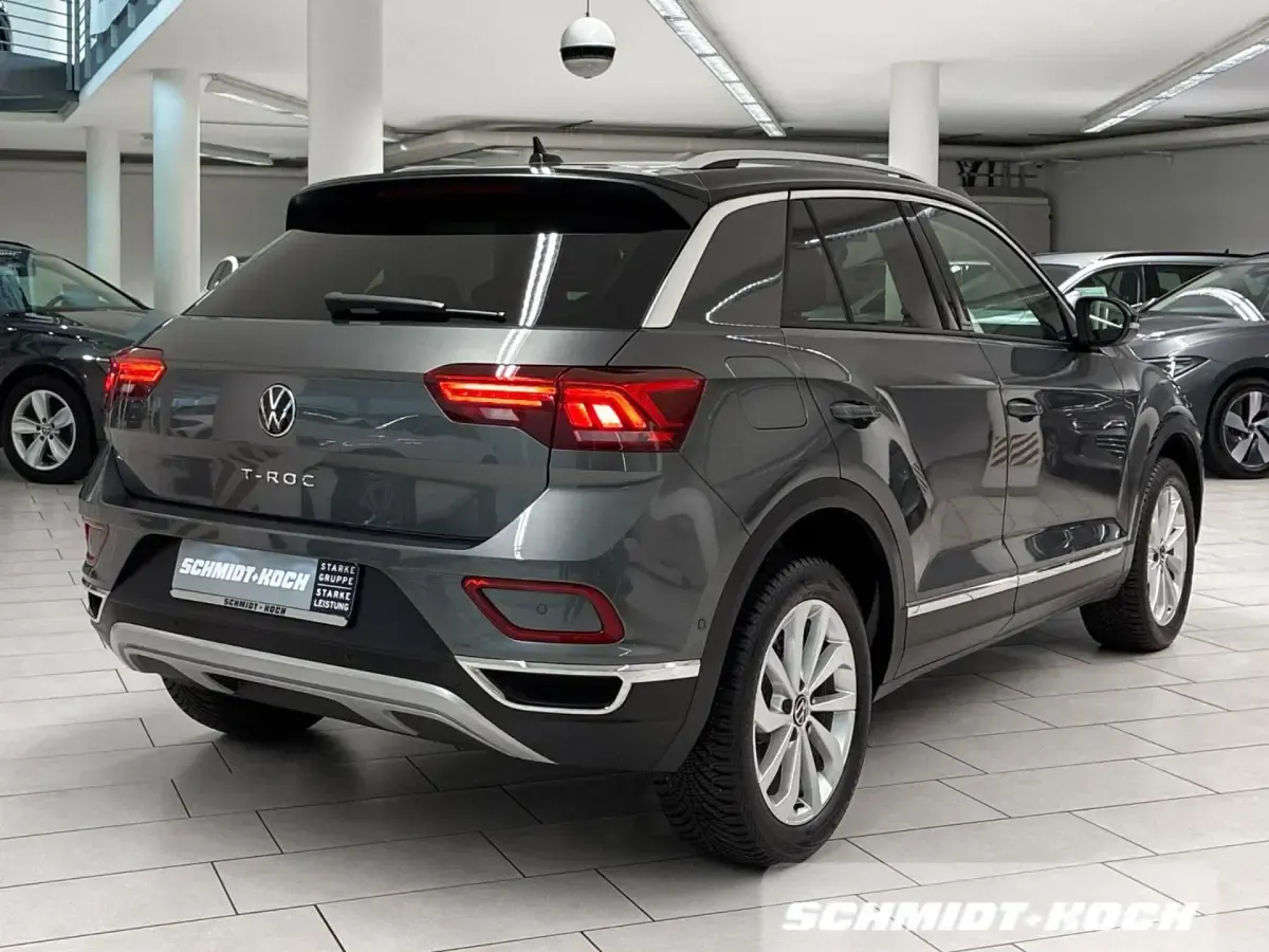 Gebraucht VW T-Roc Style 150 PS (110 kW) 2025 Indiumgrau (grau) SUV