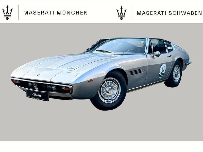 Gebraucht Maserati Ghibli 334 PS (245 kW) 1969 Silber Coupé