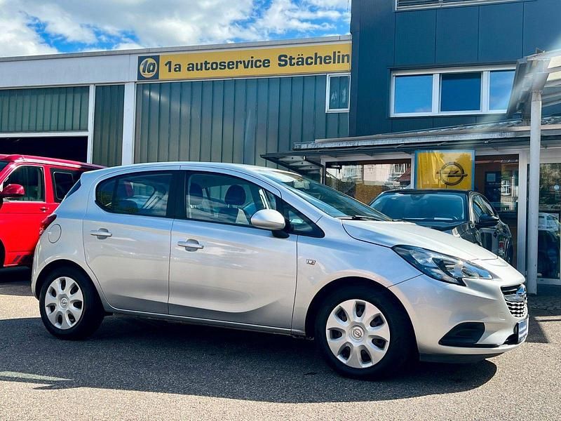 Argon silber Gebraucht 2017 Opel Corsa Edition Kleinwagen | 9.980 € (Etwas zu teuer) - Bild 1/4