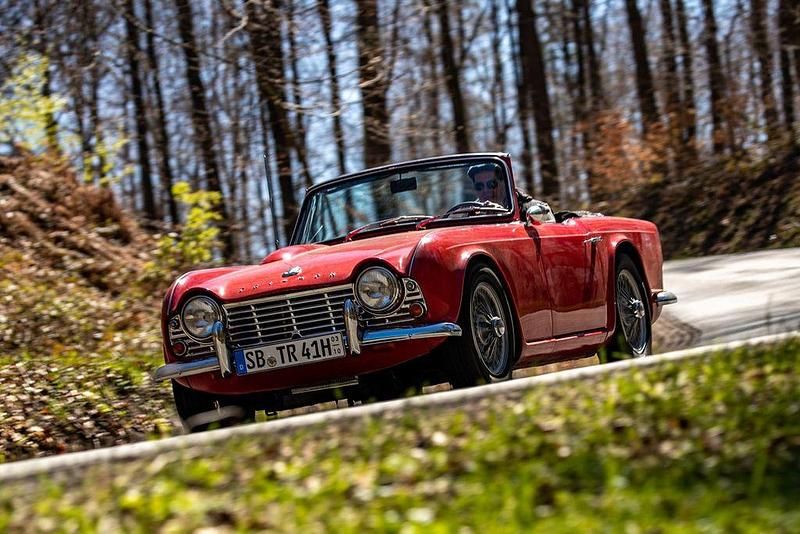 Gebraucht Triumph TR4 101 PS (74 kW) 1963 Rot Cabrio