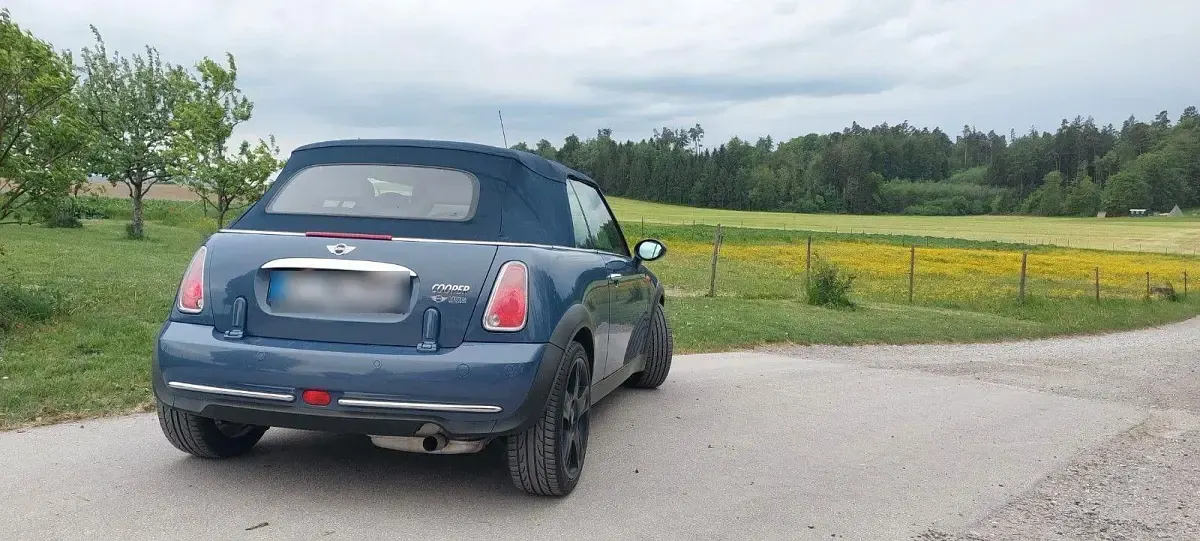Gebraucht Mini Cooper Cabriolet 116 PS (85 kW) 2004 Blau Cabrio