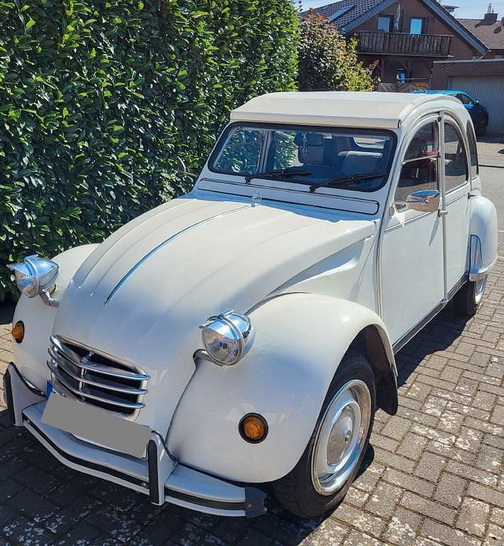 Weiß Gebraucht 1988 Citroën 2CV Cabrio | 9.500 € - Bild 1/4