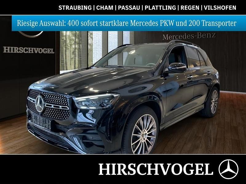Schwarz Gebraucht 2025 Mercedes GLE350e AMG line SUV | 87.980 € - Bild 1/4
