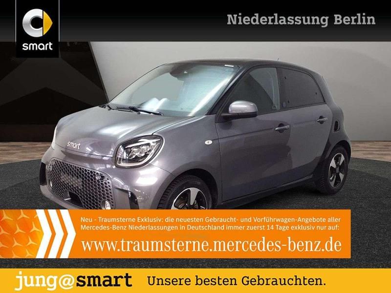 Grau Gebraucht 2020 Smart ForFour Electric Drive Exclusive Limousine | 10.190 € (Fairer Preis) - Bild 1/3