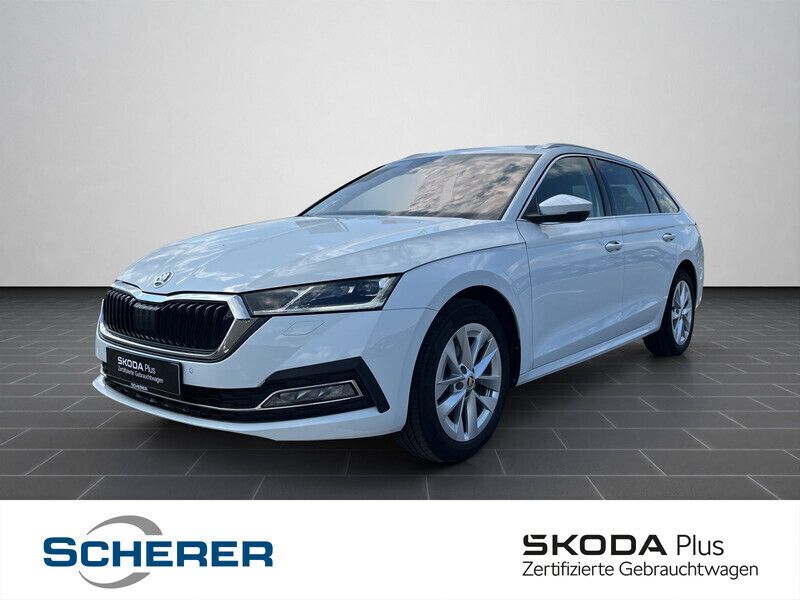 Moonweiß perleffekt met. Gebraucht 2023 Skoda Octavia Style Kombi | 24.900 € (Fairer Preis) - Bild 1/4