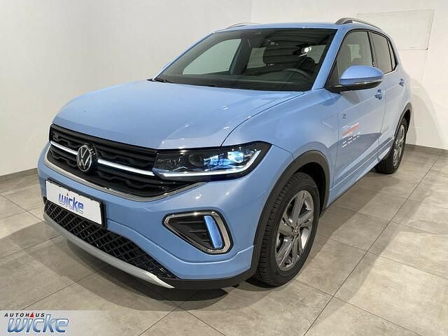 Gebraucht VW T-Cross R-line 116 PS (85 kW) 2024 Blau SUV
