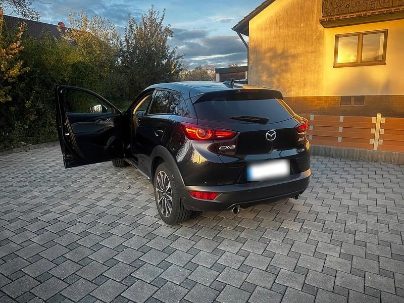 Gebraucht Mazda CX-3 121 PS (88 kW) 2018 Schwarz SUV