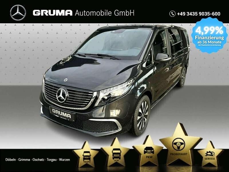 Graphitgrau dunkel Gebraucht 2022 Mercedes EQV300 Avantgarde Kombi | 67.500 € - Bild 1/4
