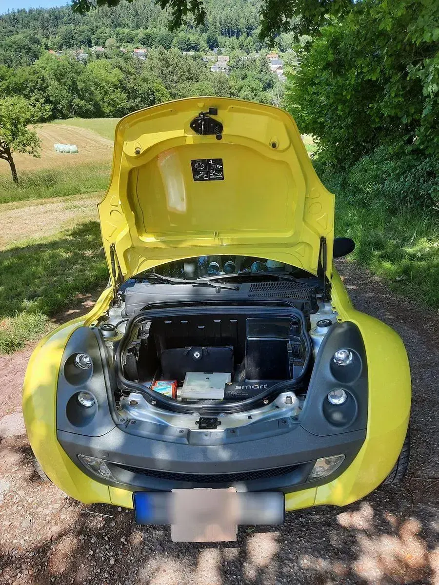 Gebraucht Smart Roadster 82 PS (60 kW) 2004 Gelb Cabrio