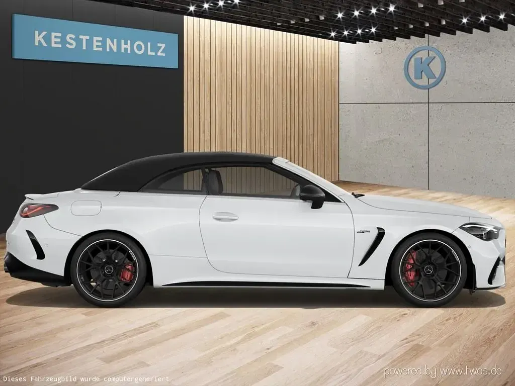Gebraucht Mercedes CLE53 AMG Premium Plus 449 PS (330 kW) 2026 Manufaktur opalithweiß bright Cabrio