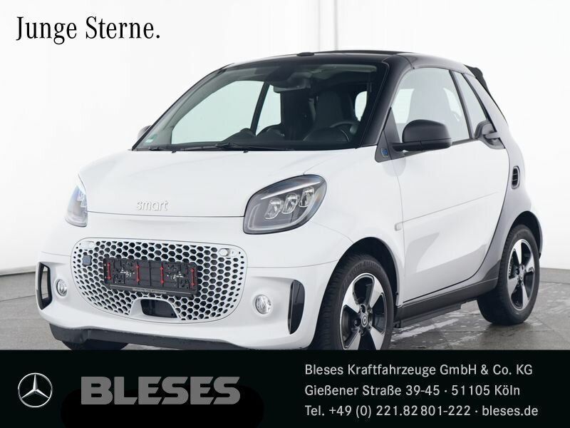 Weiß Gebraucht 2024 Smart ForTwo Electric Drive Exclusive Cabrio | 19.900 € (Etwas zu teuer) - Bild 1/4