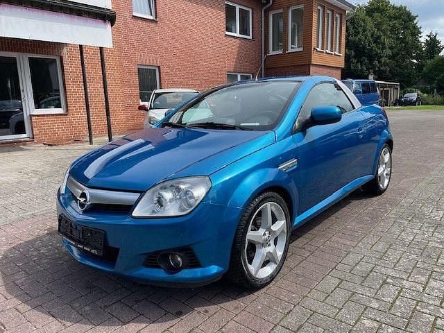 Blau Gebraucht 2006 Opel Tigra Sport Cabrio | 3.590 € (Teuer) - Bild 1/4