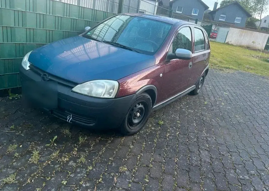 Gebraucht Opel Corsa 85 PS (62 kW) 2003 Rot Kleinwagen