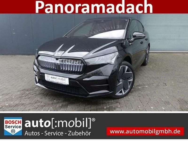 Schwarz Gebraucht 2024 Skoda Enyaq iV Suite SUV | 46.980 € (Teuer) - Bild 1/3