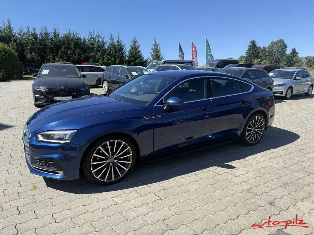 Gebraucht Audi A5 Sportback S-Line 190 PS (139 kW) 2017 Blau Kleinwagen