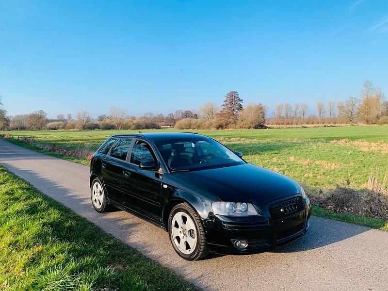 Usata Audi A3 250 CV (183 kW) 2007 Nero Utilitaria