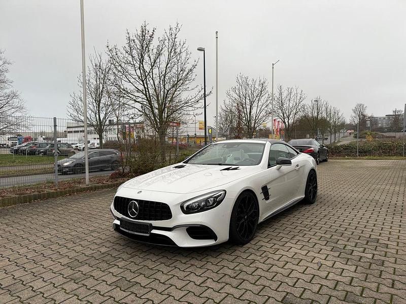 Gebraucht Mercedes SL400 AMG 367 PS (269 kW) 2019 Weiß Cabrio