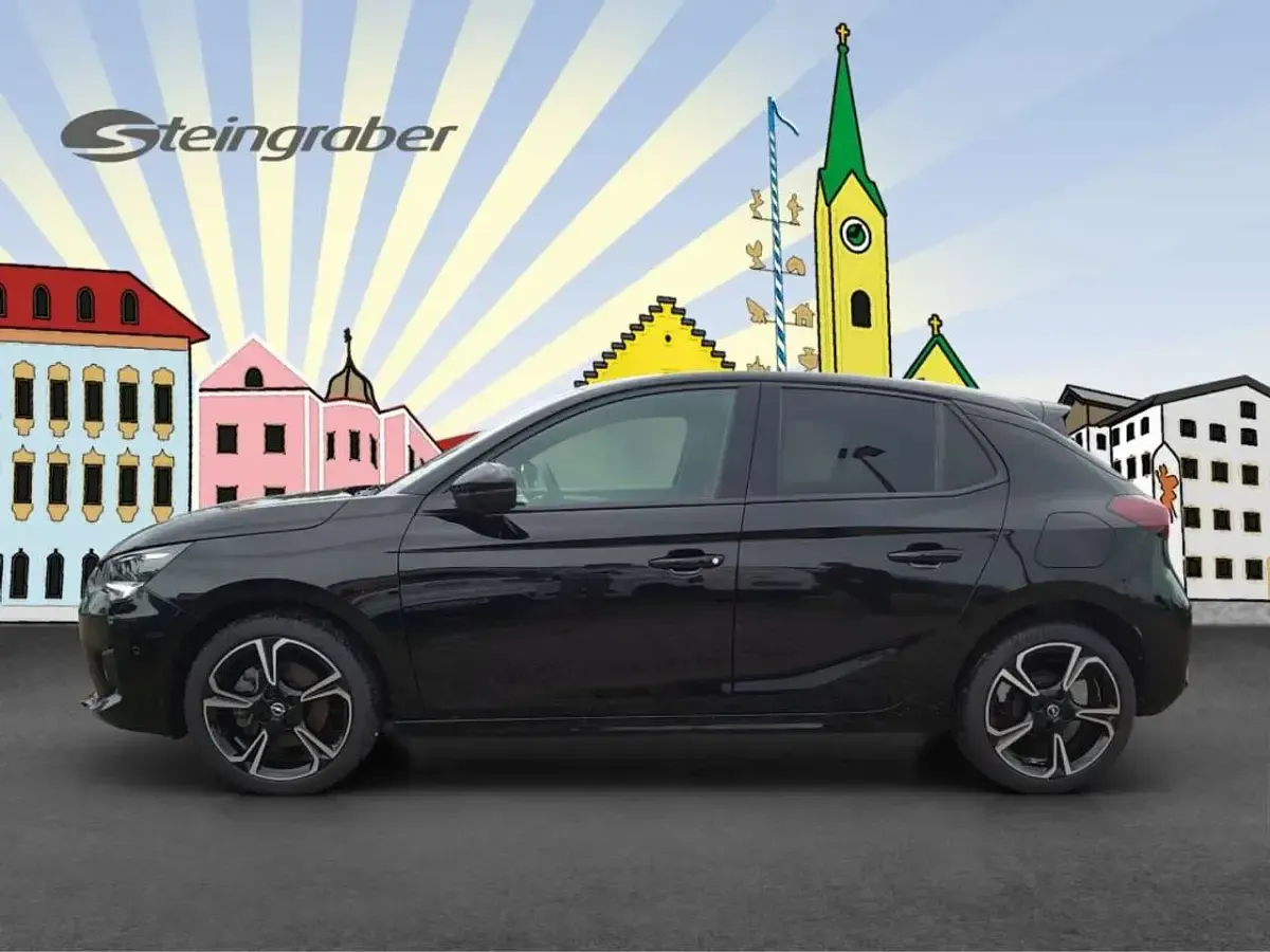 Gebraucht Opel Corsa 101 PS (74 kW) 2023 Schwarz Limousine