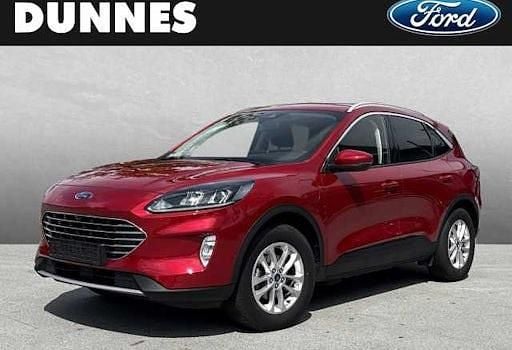 Rot Gebraucht 2021 Ford Kuga Titanium X SUV | 22.222 € (Superpreis) - Bild 1/4