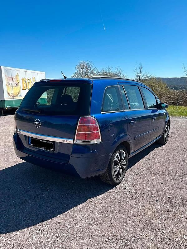 Gebraucht Opel Zafira 150 PS (110 kW) 2007 Blau Van / Kleinbus