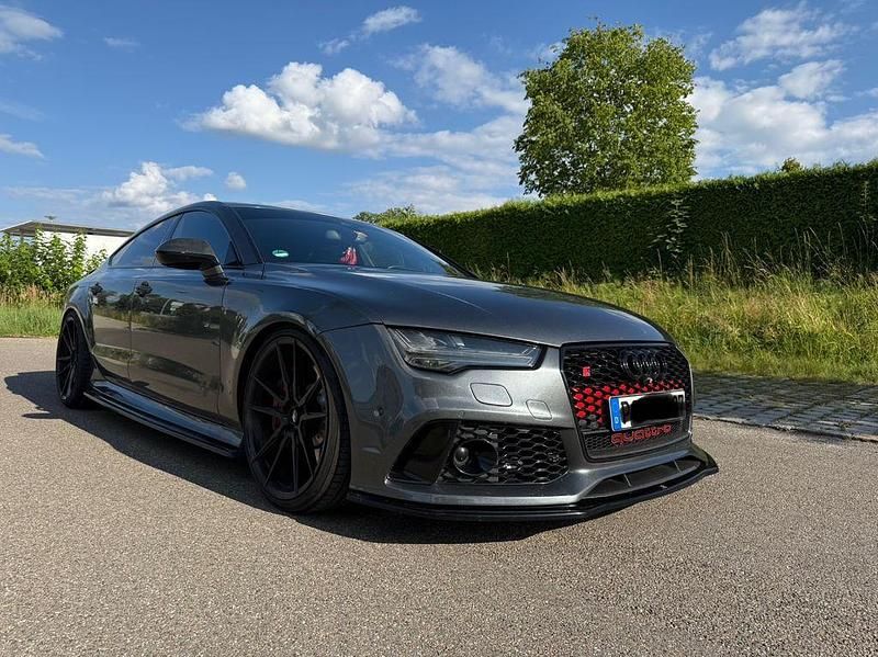 Grau Gebraucht 2015 Audi A7 Sportback Ambiente Kleinwagen | 24.999 € (Fairer Preis) - Bild 1/4