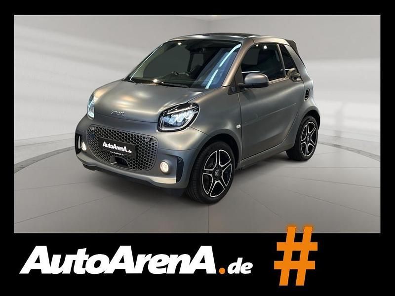 Grau Gebraucht 2021 Smart ForTwo Electric Drive Exclusive Cabrio | 13.859 € (Fairer Preis) - Bild 1/4